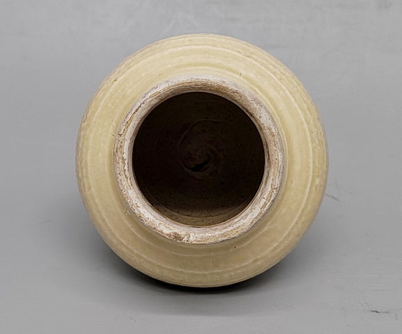 古玩陶瓷白釉罐真品鑒賞圖