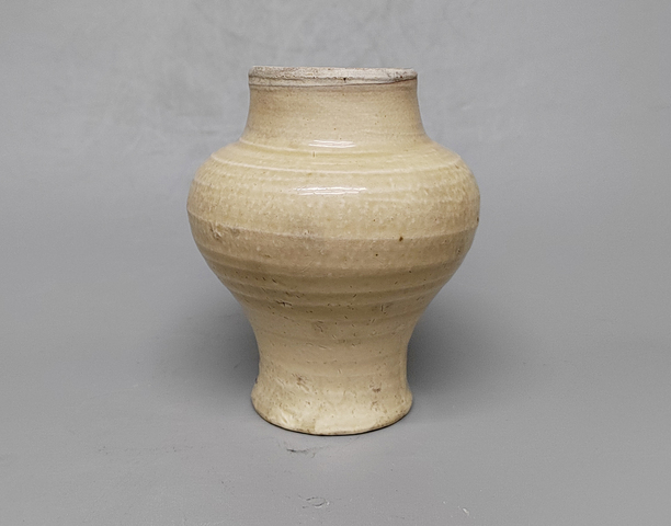 古玩陶瓷白釉罐真品鑒賞圖