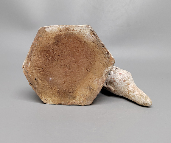 古玩陶瓷明三彩人物俑真品鑒賞圖