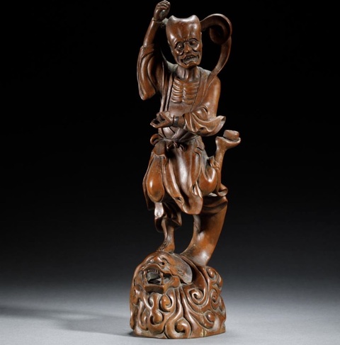 古玩雜項木雕真品鑒賞圖