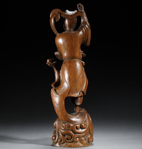古玩雜項木雕真品鑒賞圖