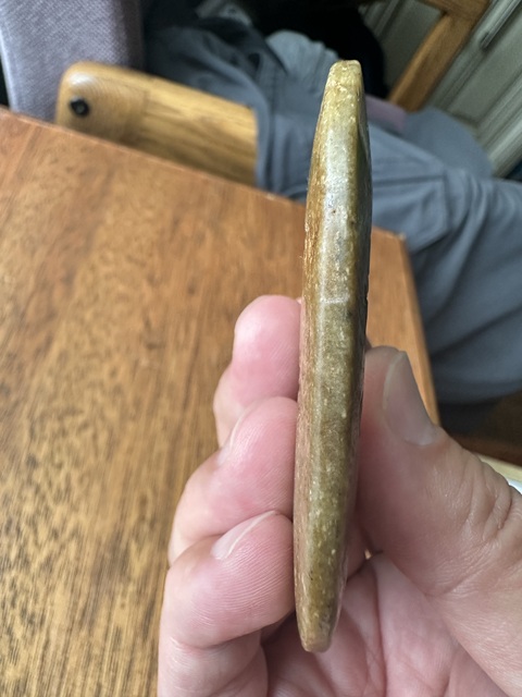 古玩玉器做舊仿古“玉璧”真品鑒賞圖