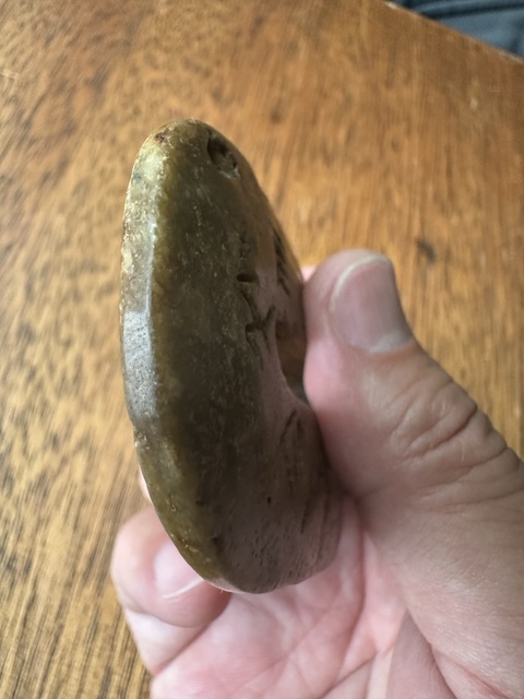 古玩玉器做舊仿古“玉璧”真品鑒賞圖