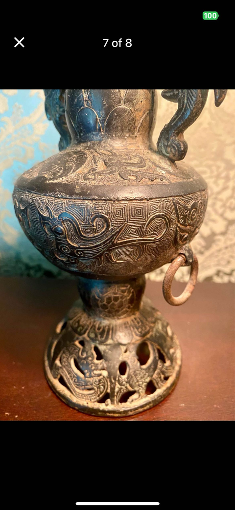 古玩銅器銅器真品鑒賞圖