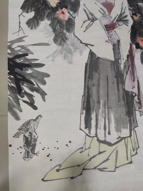 古玩字畫(huà)中美協(xié)會(huì)員河南名家劉德璋 仕女拍賣(mài),當(dāng)前價(jià)格1688元