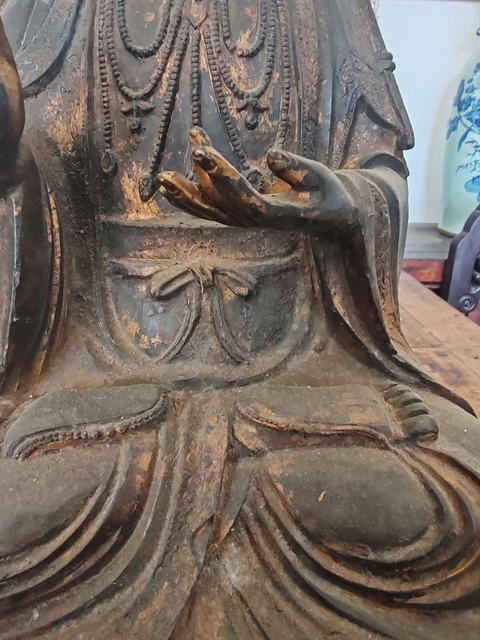 古玩銅器銅佛像真品鑒賞圖