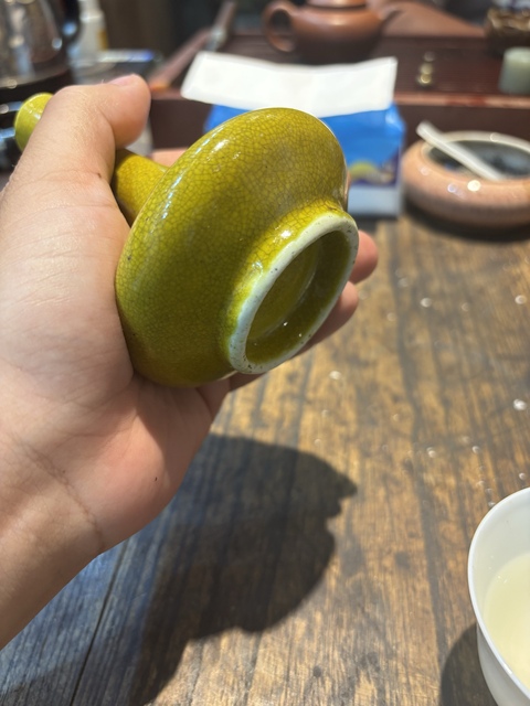 古玩陶瓷荸薺瓶真品鑒賞圖