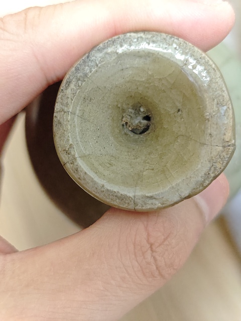 古玩陶瓷龍泉窯高足杯真品鑒賞圖