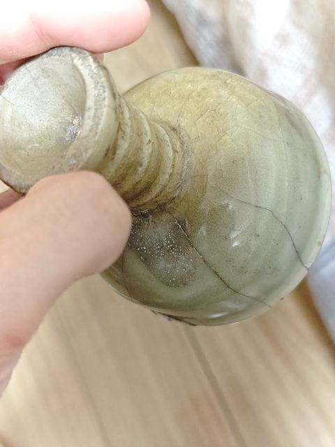 古玩陶瓷龍泉窯高足杯真品鑒賞圖