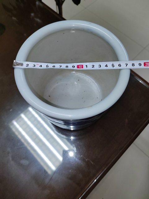 古玩陶瓷晚清青花龍紋香爐真品鑒賞圖