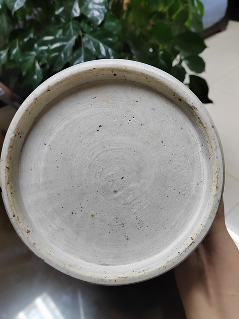 古玩陶瓷晚清青花龍紋香爐真品鑒賞圖