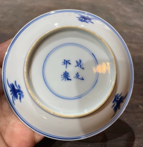 古玩陶瓷青花人物故事盤拍賣，當前價格2600元