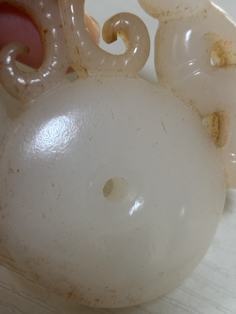 古玩玉器提油仿古“玉佩”真品鑒賞圖