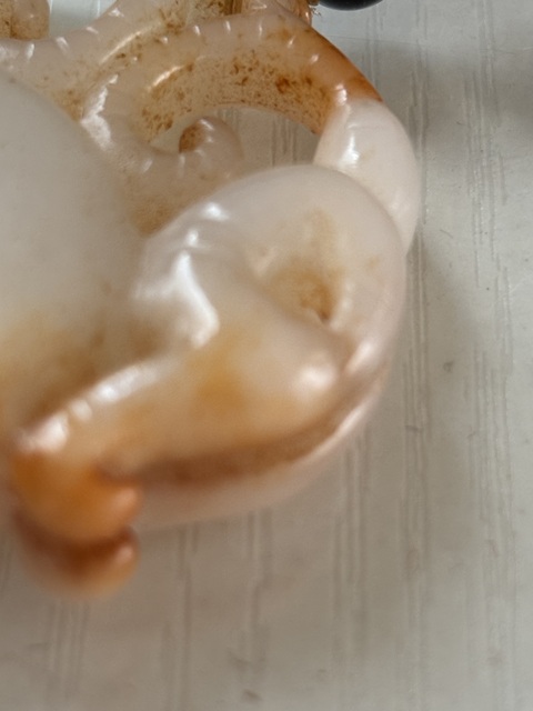 古玩玉器提油仿古“玉佩”真品鑒賞圖