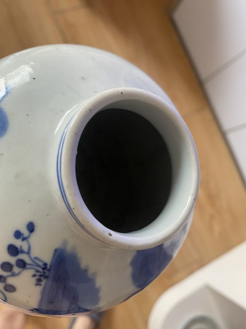 古玩陶瓷青花人物故事罐真品鑒賞圖