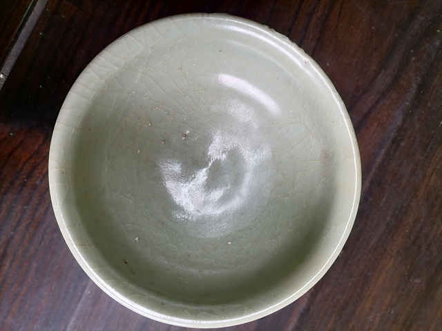 古玩陶瓷龍泉窯高足杯真品鑒賞圖