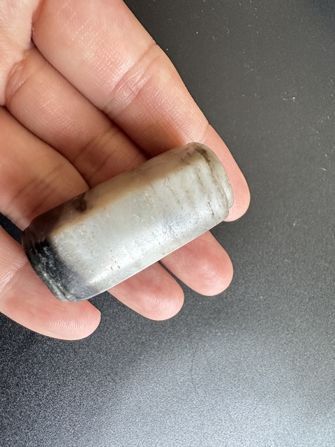 古玩玉器宋元時期琮型勒子真品鑒賞圖