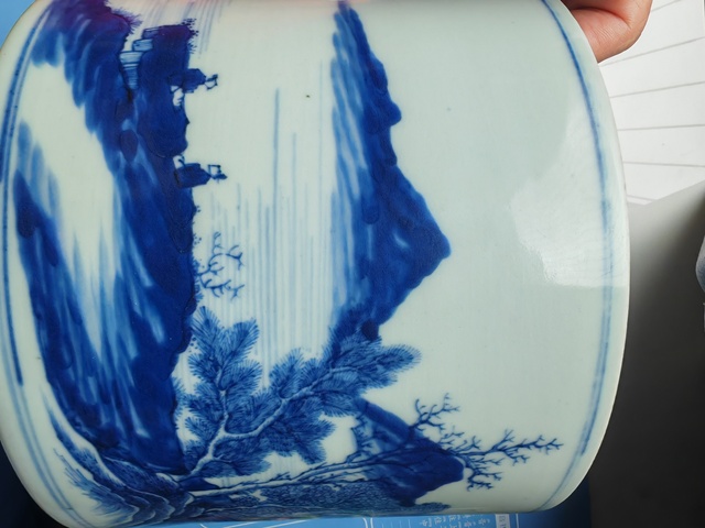 古玩陶瓷青花爐真品鑒賞圖
