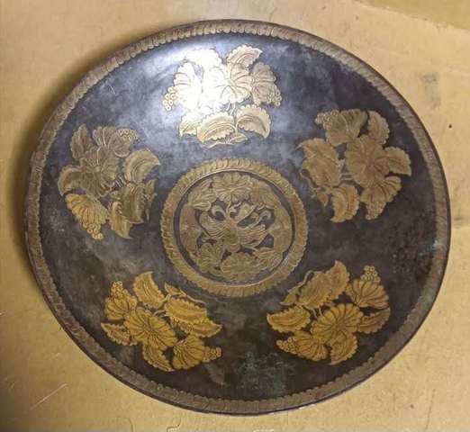 古玩雜項盤真品鑒賞圖
