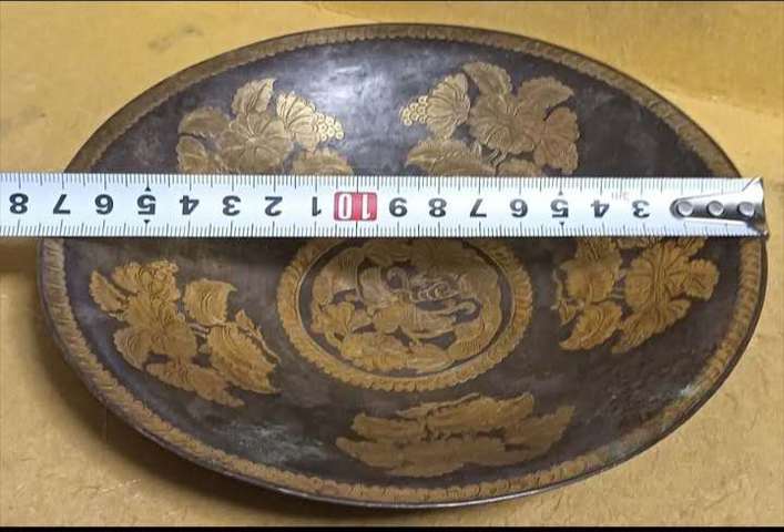 古玩雜項盤真品鑒賞圖