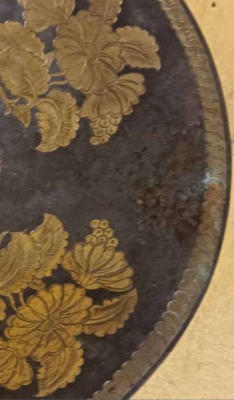 古玩雜項盤真品鑒賞圖