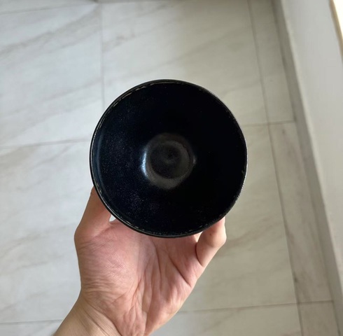 古玩陶瓷黑釉盞真品鑒賞圖