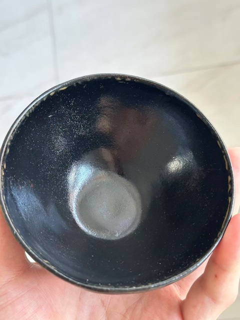 古玩陶瓷黑釉盞真品鑒賞圖