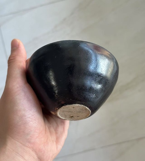 古玩陶瓷黑釉盞真品鑒賞圖