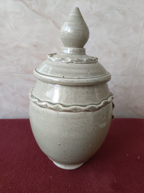 古玩陶瓷宋朝塔式谷倉拍賣，當前價格2800元