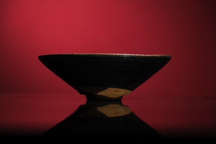 古玩陶瓷吉州窯月影梅真品鑒賞圖