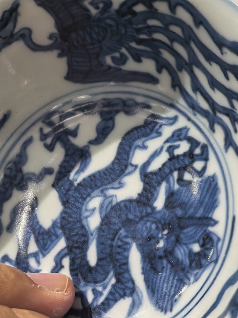 古玩陶瓷青花杯真品鑒賞圖