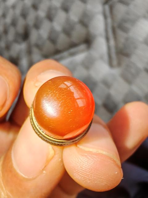 古玩玉器鼻煙壺蓋真品鑒賞圖