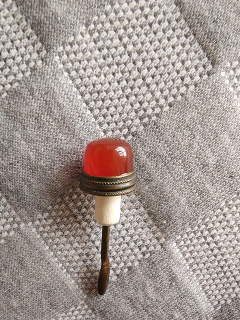 古玩玉器鼻煙壺蓋真品鑒賞圖