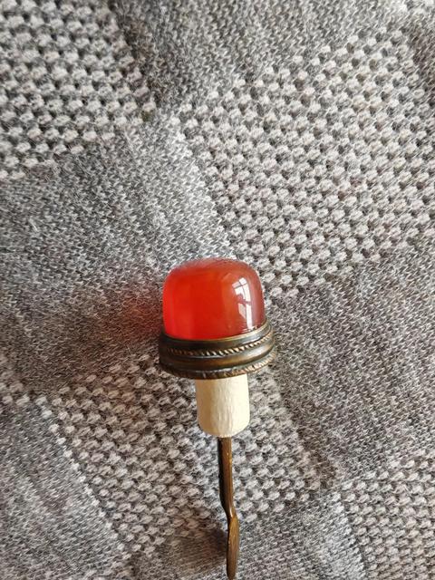 古玩玉器鼻煙壺蓋真品鑒賞圖