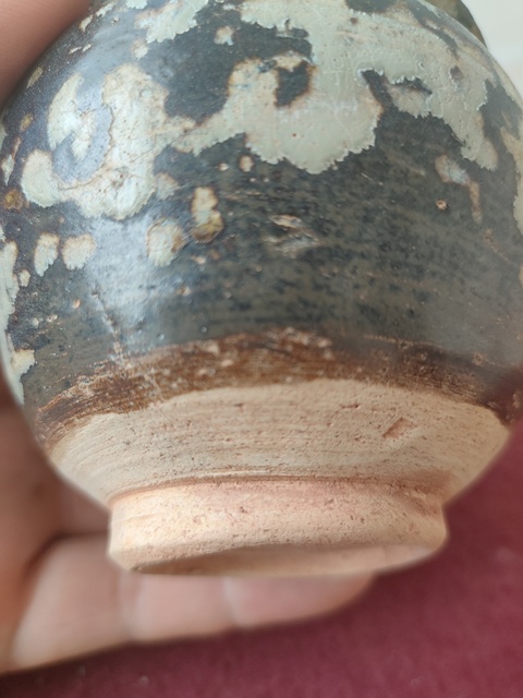 古玩陶瓷吉州窯窯變釉罐真品鑒賞圖