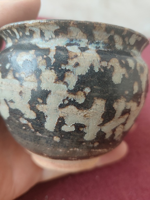 古玩陶瓷吉州窯窯變釉罐真品鑒賞圖