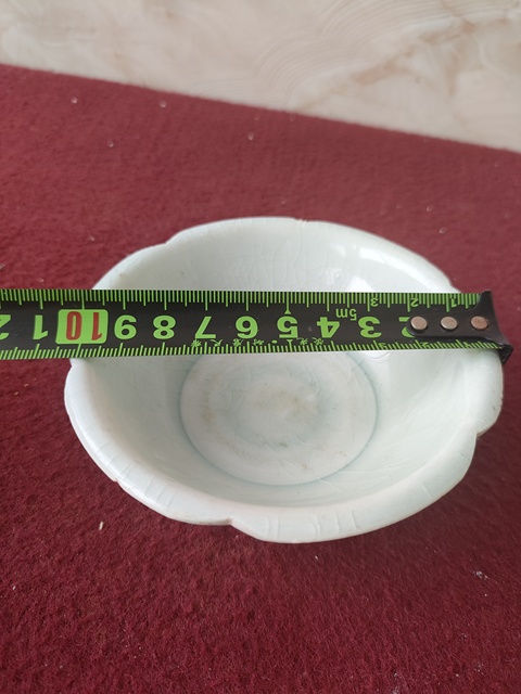 古玩陶瓷青白釉葵口碗真品鑒賞圖