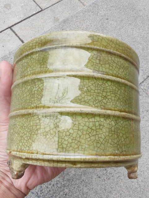 古玩陶瓷哥釉爐真品鑒賞圖