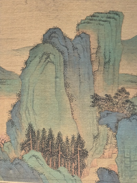 古玩字畫佚名山水真品鑒賞圖
