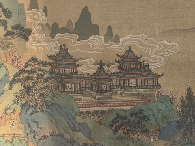 古玩字畫佚名山水真品鑒賞圖
