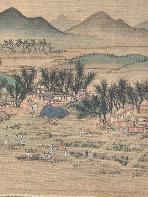 古玩字畫佚名山水真品鑒賞圖