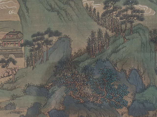 古玩字畫佚名山水真品鑒賞圖