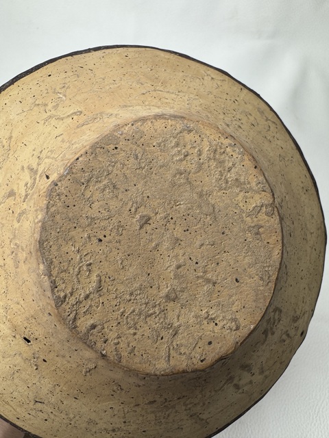 古玩陶瓷馬家窯文化-馬廠類型菱形網(wǎng)格紋雙耳罐真品鑒賞圖