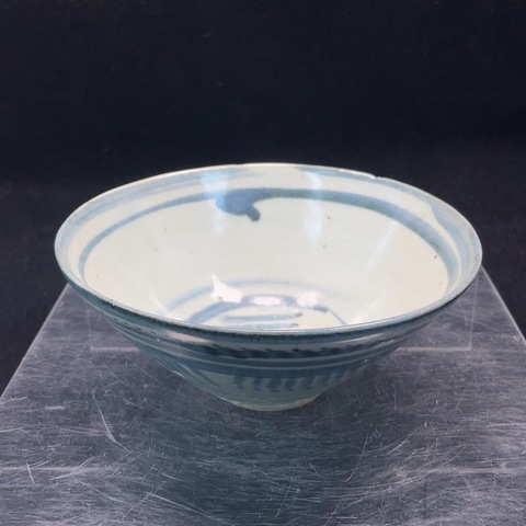 古玩陶瓷青花花卉紋碗拍賣,當前價格1000元