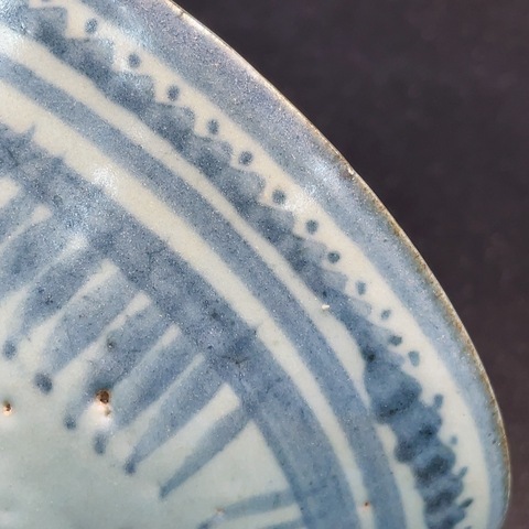 古玩陶瓷青花花卉紋碗拍賣,當前價格1000元