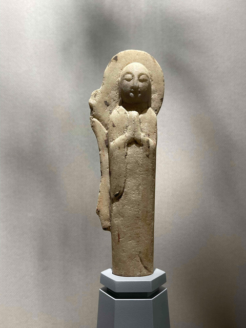 古玩雜項弟子像真品鑒賞圖