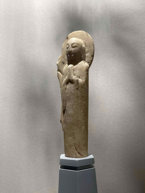 古玩雜項弟子像真品鑒賞圖