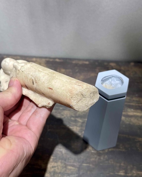 古玩雜項弟子像真品鑒賞圖