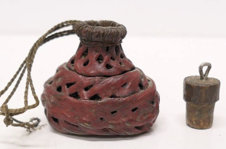 古玩雜項(xiàng)竹瘺真品鑒賞圖