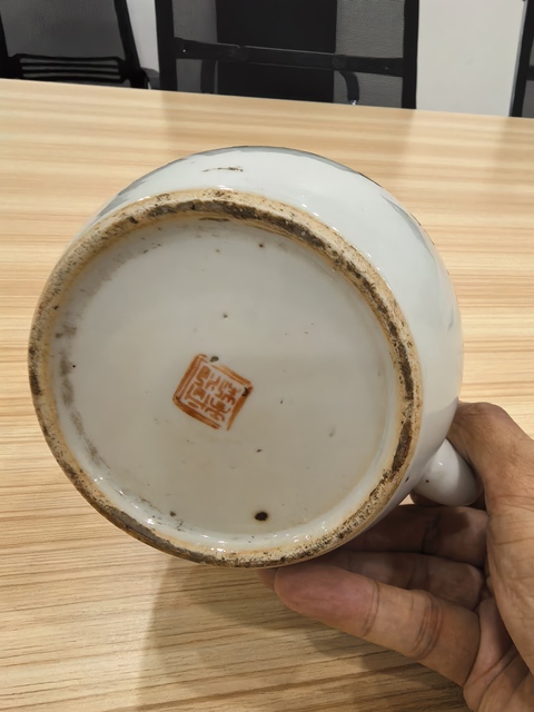 古玩陶瓷粉彩壺真品鑒賞圖